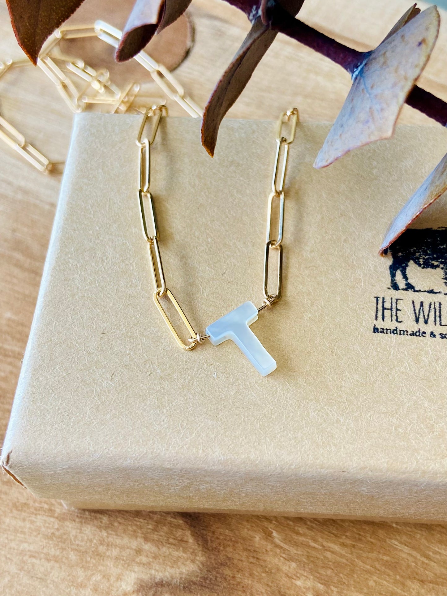 Initial Charm Necklace