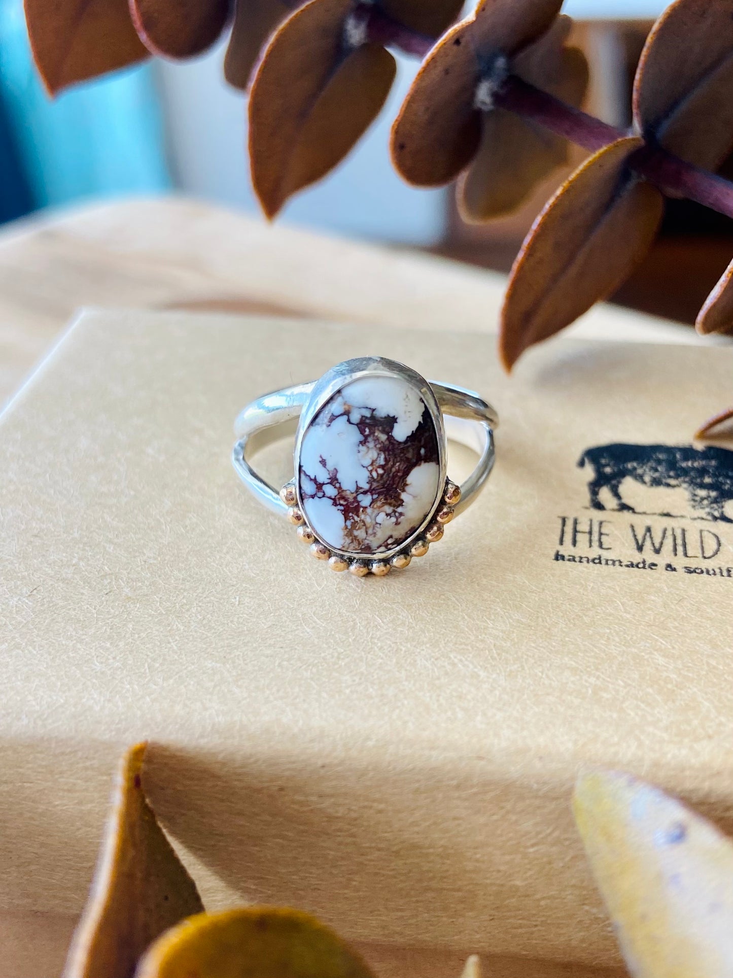 Wild Horse Split Shank Ring