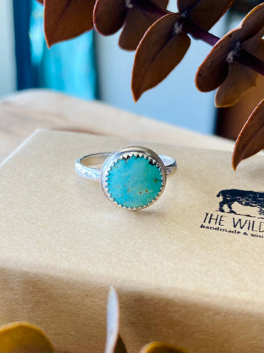 Turquoise Ring size 8.5